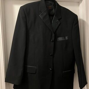 Classic Black Men's Suit Jacket